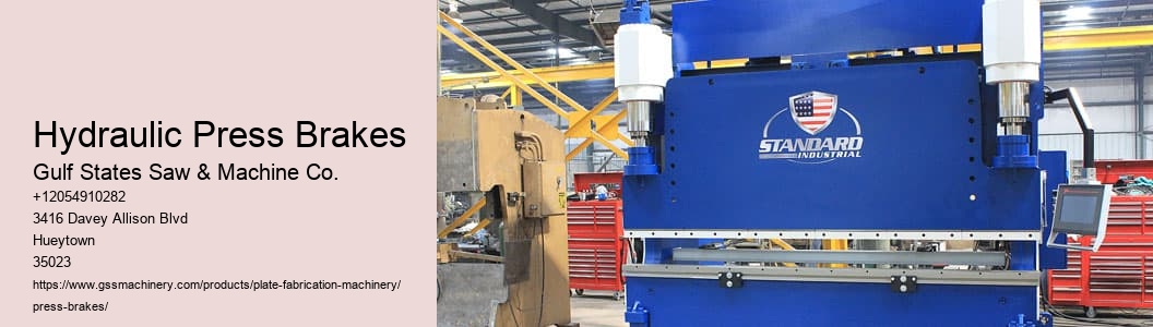 Hydraulic Press Brakes Gulf States Saw & Machine Co. Hydraulic Press Brakes