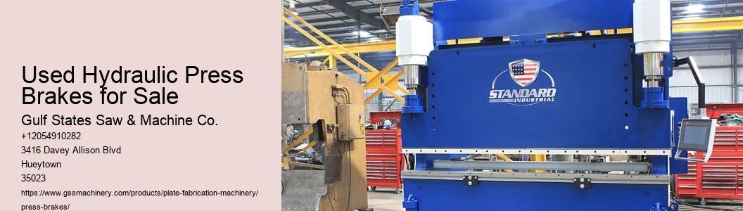 Used Hydraulic Press Brakes for Sale